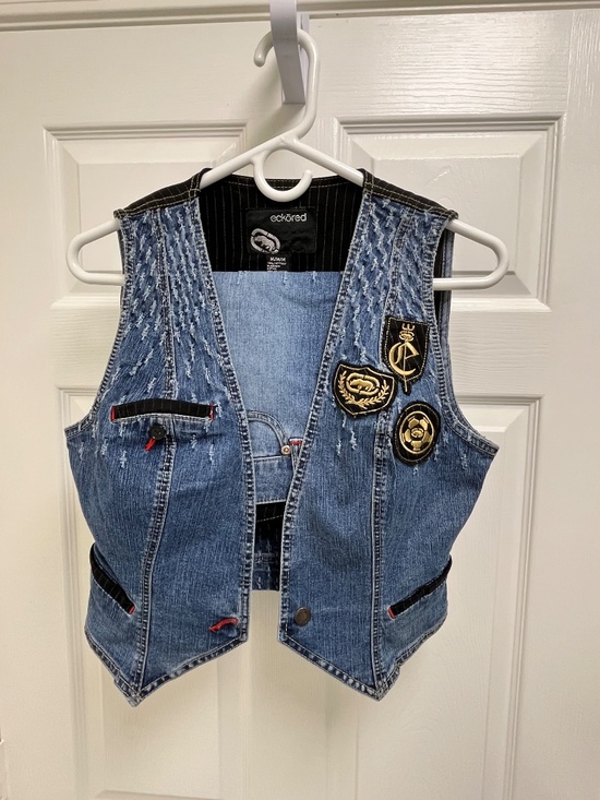 Eckored Dresses & Skirts - Eckored Women's Denim Vest (M/M/M) and Skirt 7